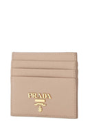 Prada pulverrosa skinnkortholder