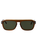 Prostokątne okulary przeciwsłoneczne Calvin Klein CK24504 S 200