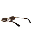 Bottega Veneta Rectangular Sunglasses Bv1381 S 001