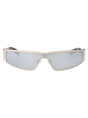 Alexander Mc Queen Geometrical Sunglasses Am0491 S 002