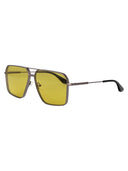 Lunettes de soleil Alexander Mc Queen Aviator AM0500 S 004