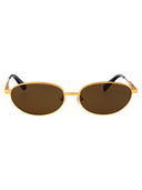 Jacquemus Lunettes de soleil ovales Jac120 C1 Sun C1