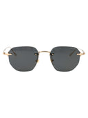 Montblanc okrągłe okulary przeciwsłoneczne MB0405 S 001