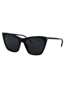Saint Laurent Cat Eye Sonnenbrille SL 214 Kate Thin 001