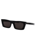 Retrosuperfuture kwadratowe okulary przeciwsłoneczne F69 Black