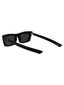 Retrosuperfuture kwadratowe okulary przeciwsłoneczne F69 Black