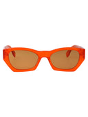 Retrosuperfuture Cat Eye Sunglasses Gcj Orange