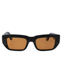 Retrosuperfuture Squared Sunglasses Jwe Black Striped