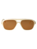 RetroSuperfuture Gafas de sol cuadradas T7 H Cream
