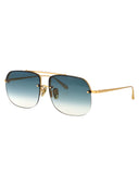 Linda Farrow Aviator Sunglasses Lfl1539 C2 Sun C2