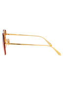 Linda Farrow Aviator Sunglasses Lfl1539 C4 Sun C4
