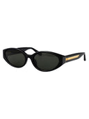 Linda Farrow Oval Sunglasses Lfl1540 C1 Sun C1
