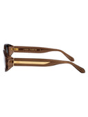 Linda Farrow Oval Sunglasses Lfl1540 C3 Sun C3