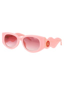 Casablanca Oval Sunglasses Ew 020 15 Pink
