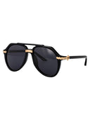 Casablanca Aviator Sunglasses Ew 023 01 Black