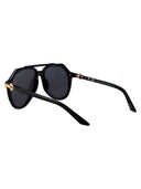 Casablanca Aviator Sunglasses Ew 023 01 Black