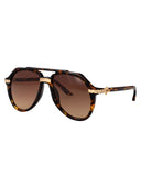 Casablanca Aviator Sunglasses Ew 023 02 Havana