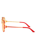 Casablanca Aviator Sunglasses Ew 026 01 M Yellow Red