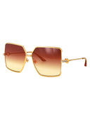 Casablanca Butterfly Sunglasses Ew 036 03 Gold Orange