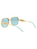 Casablanca Squared Sunglasses Ew 048 01 M Gold Mint