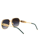 Casablanca Squared Sunglasses Ew 048 06 Gold Black