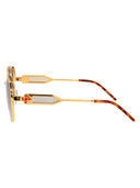 Casablanca Squared Sunglasses Pf24 Ew 048 03 M Gold Red