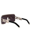 Philipp Plein Mask Sunglasses SPP162 M 0579