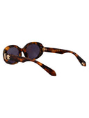 Roberto Cavalli Oval Sunglasses SRC142 M 09 AJ