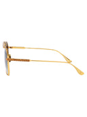 Anna Karin Karlsson Aviator Sunglasses Le Boss 2.0 Gold