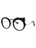 Anna Karin Karlsson Round Optical Rose et la Roue Opt Gold Black