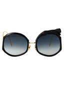 Anna Karin Karlsson Round Sunglasses Rose Et Le Rêve Sun Gold Black
