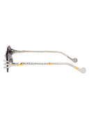 Anna Karin Karlsson Geometrical Sunglasses The Claw & The Nest 2.0 White Gold