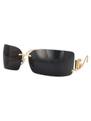 Dolce & Gabbana prostokątne okulary przeciwsłoneczne 0 DG2319 02/87