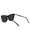 Saint Laurent Cat Eye Sonnenbrille SL 214 Kate Thin 002