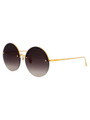 Linda Farrow Round Sunglasses Lfl1097 C1 Sun C1