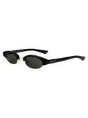 Alexander Mc Queen Round Sunglasses Am0534 S 001