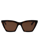 Alexander Mc Queen Cat Eye Sunglasses Am0536 S 002