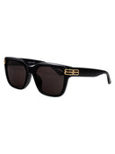Balenciaga Squared Sunglasses Bb0433 Sk 001