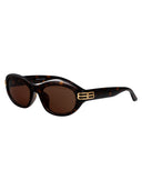Balenciaga Round Sunglasses Bb0434 Sk 002