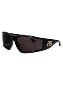 Balenciaga Mask Sunglasses Bb0457 S 001