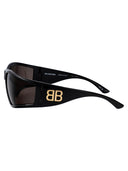 Balenciaga Mask Sunglasses Bb0457 S 001
