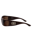 Balenciaga Mask Sunglasses Bb0458 S 004