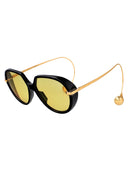 Bottega Veneta Geometrical Sunglasses Bv1436 S 001