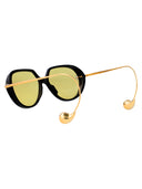 Bottega Veneta Geometrical Sunglasses Bv1436 S 001