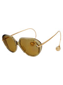 Bottega Veneta Geometrische Sonnenbrille Bv 1436 S 004