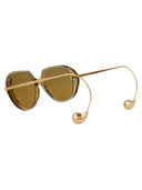 Bottega Veneta Geometrische Sonnenbrille Bv 1436 S 004