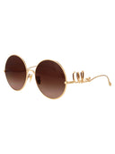 Chloe ronde zonnebril Ch0329 S 002
