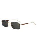 Montblanc Squared Sunglasses Mb0453 S 001