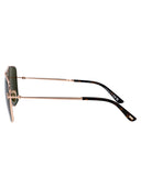 Tom Ford Aviator Sunglasses Ft1307 28 N