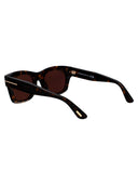 Tom Ford Squared Sunglasses Ft1314 52 E